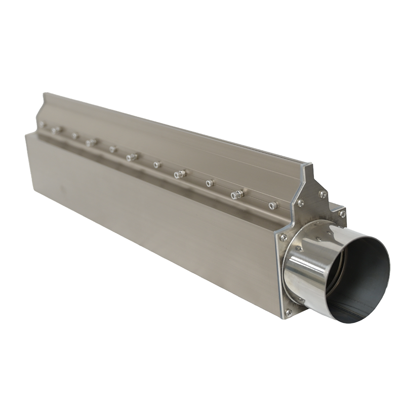 Lâmina de Ar Ajustável de Alto Fluxo Modelo BG | Seção 80 (L) × 130 (A) mm | Entrada Φ76