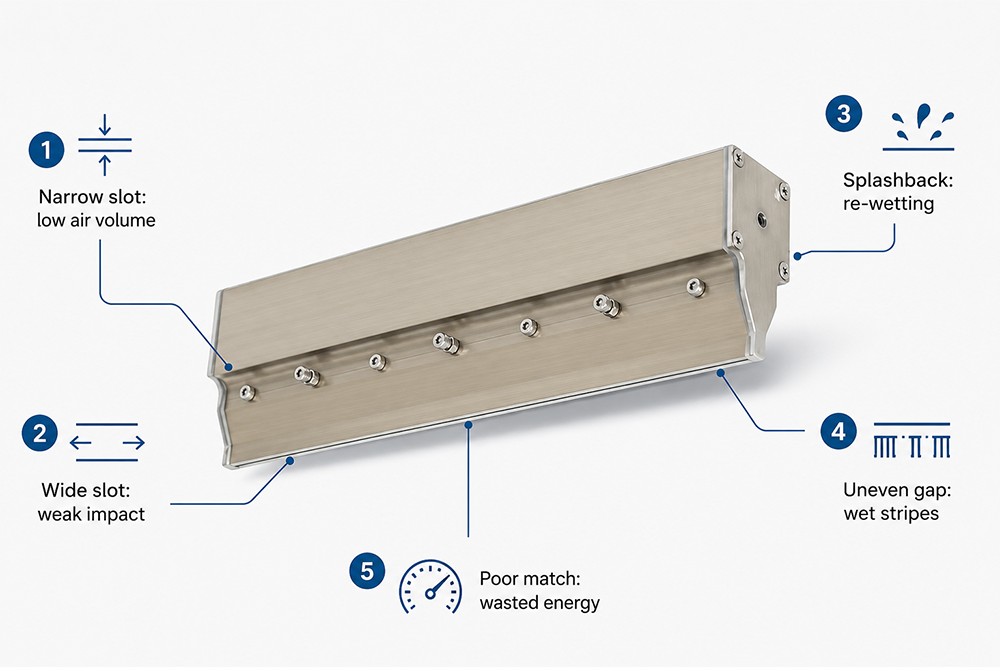 Why Slot Width Changes the Drying Result Why Slot Width Changes the Drying Result